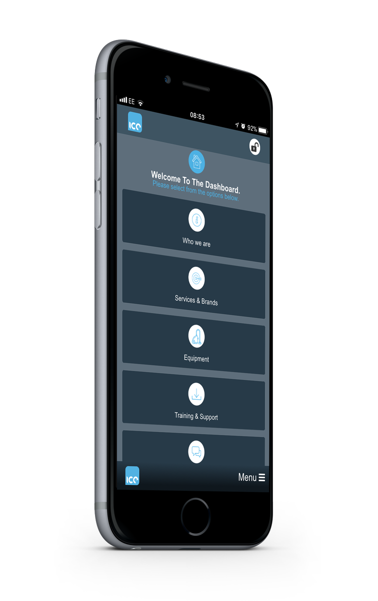 ICEcleanltd's tweet photo. The ICE App has got you covered: From training videos to asset tracking, and product guides to equipment diagnostics; the ICE App has everything to keep you up to date. Download on both the Play Store &amp; The App Store. #ServiceThroughInnovation https://t.co/HWEt36dnfT