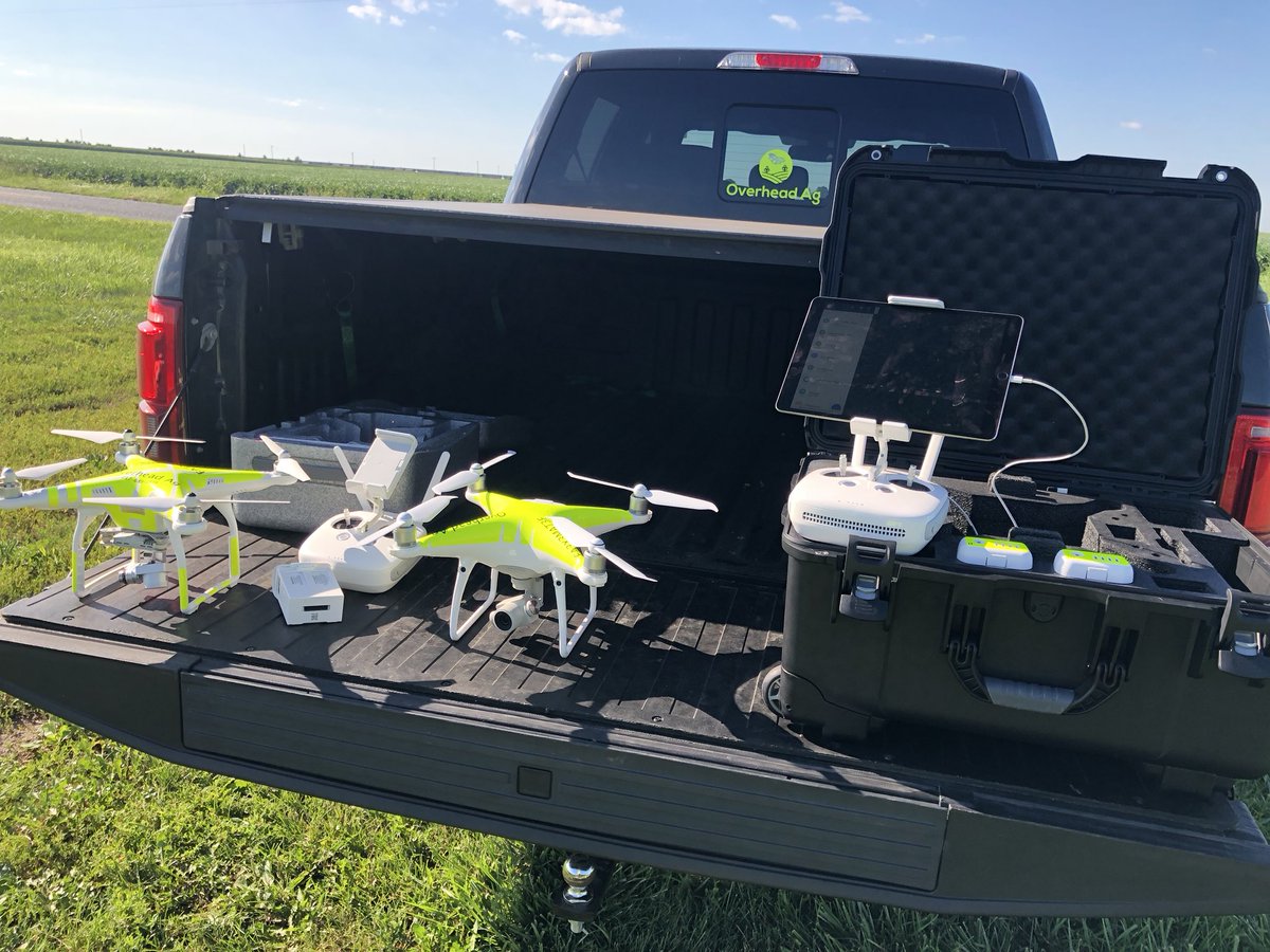 overheadag's tweet photo. Testing the new p4p v2.0 with @DroneDeploy. Did two 50 acre plots. https://t.co/m9eD8IiyzL