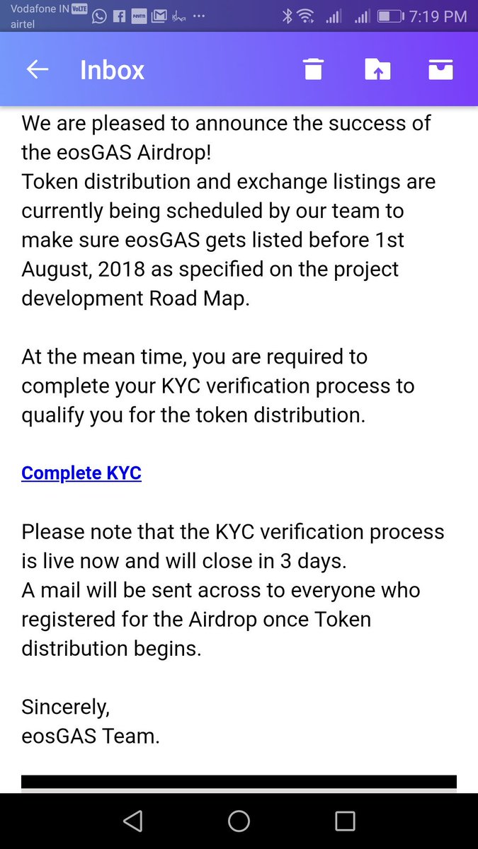 srinigoes's tweet photo. @eosGAS_io hey guys. You need to warn the community. I had registered for the #AirDrop and thought that was it. About 40 min back, I got a message from eosGAS that my KYC needs to be completed. Once I clicked, it took me to MEW (fake one) and asked me to enter pvt key
#scam https://t.co/QvQoVVpMk1