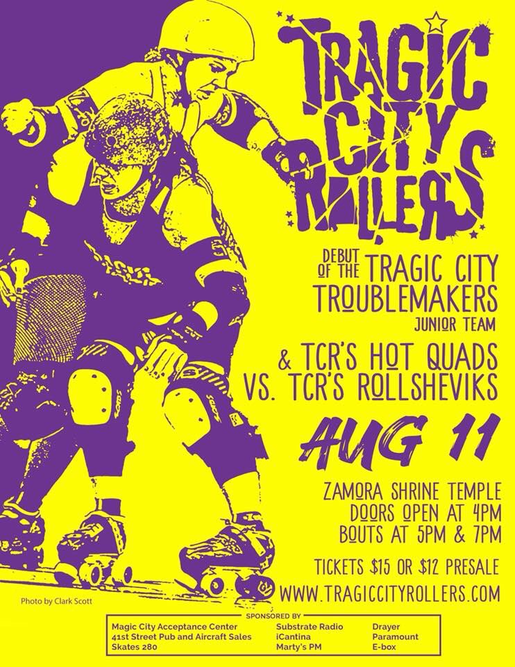 Tragic City Rollers tweet media