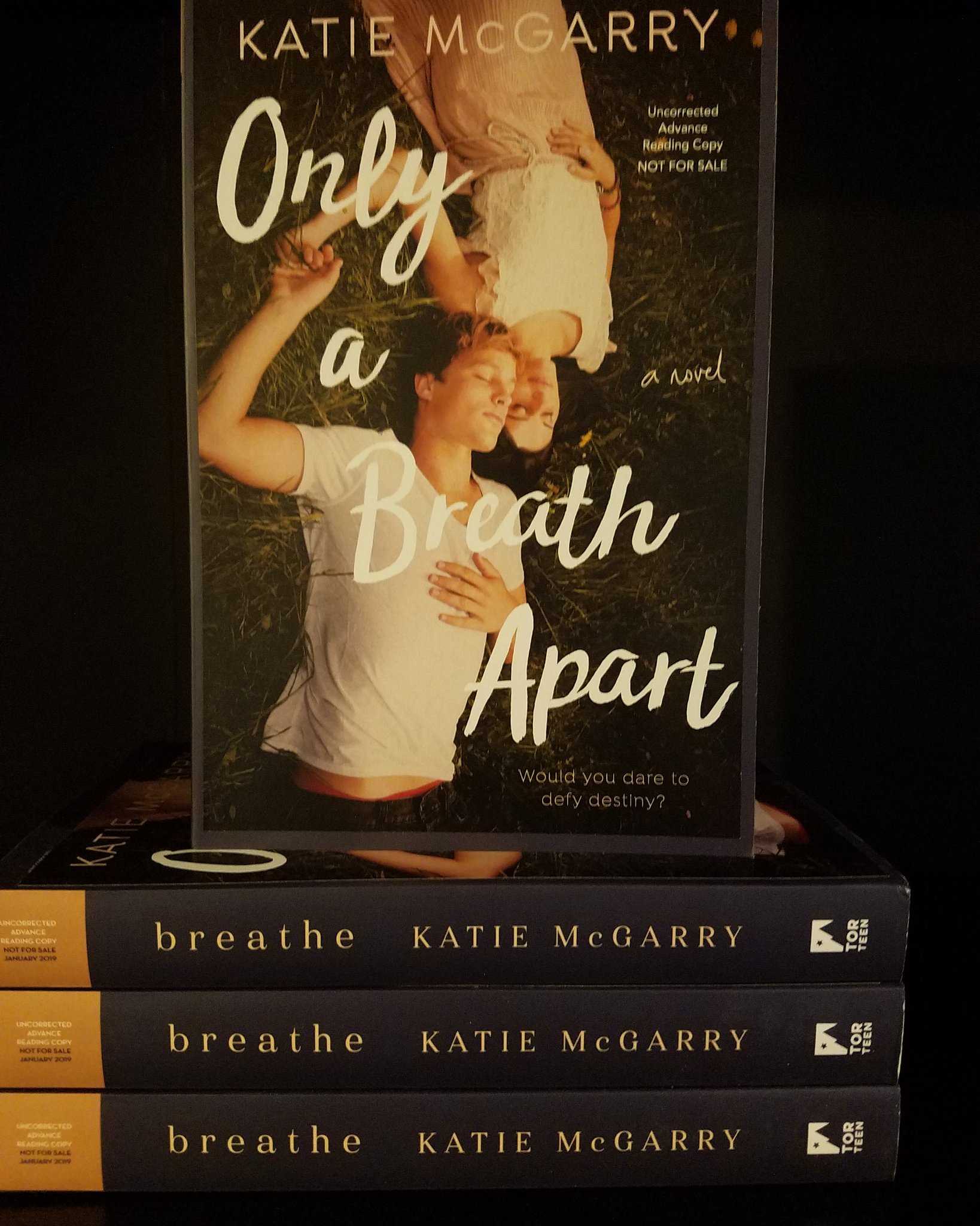 Katie Mcgarry On Twitter These Beautiful Advanced Reviewer Copies Of Only A Breath Apart Showed Up On My Doorstep Stay Tuned To My Social Media Accounts As I Ll Be Doing Arc Giveaways