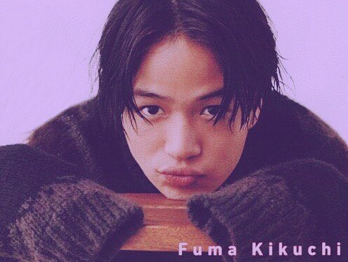 風磨♡♡ センター分けかっこいいよな〜 この髪型挑戦してみようかな笑 #菊池風