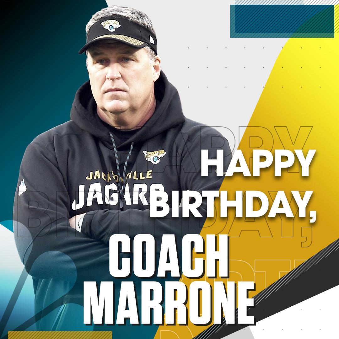 Happy birthday to coach Doug Marrone! 