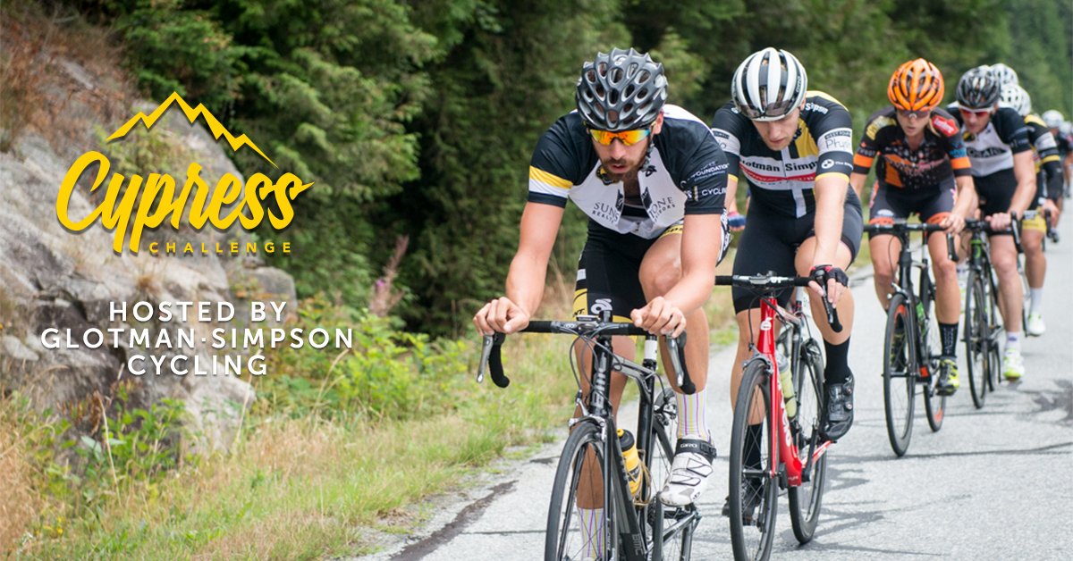 cycling up cypress mountain