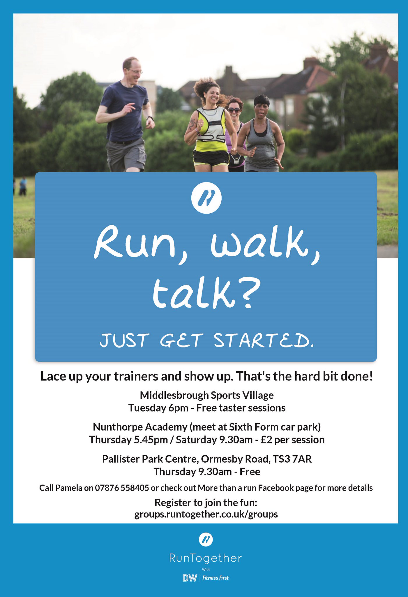 The Live Well Centre Run Walk Talk Middlesbrough Sports Village Tuesday 6pm Free Taster Session