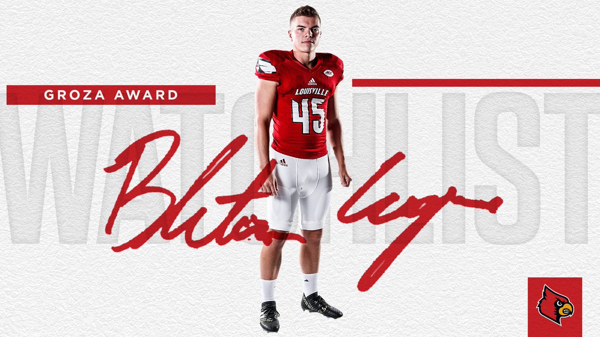 Recognized as ☝️ of the 30 best placekickers in the country!

Blanton Creque, who was 17 of 20 on field goals last season, is named to the prestigious Lou Groza Award Watch List.