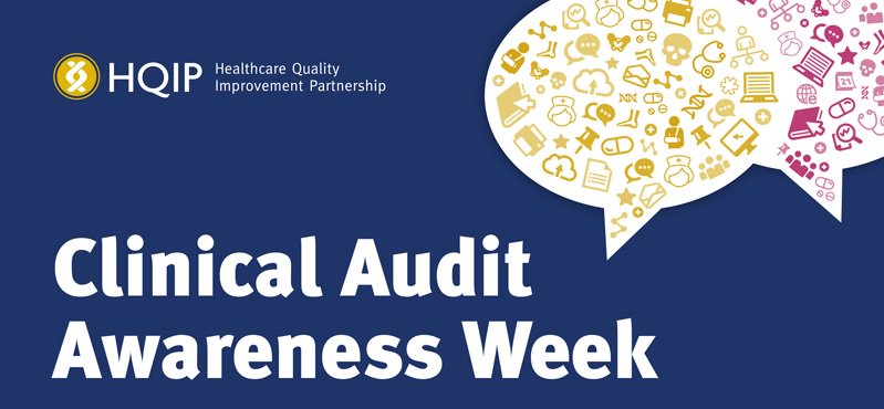 HQIP's tweet photo. Clinical Audit Awareness Week (19-23 Nov) update: Download your free promotional kit from early September. Full of everything you need to plan your #CAAW18 events &amp; activities inc your #AuditHero nomination form. Watch this space! #HQIP10 @nqican https://t.co/T0RxRKBybD … … https://t.co/X6WmYeHvIn