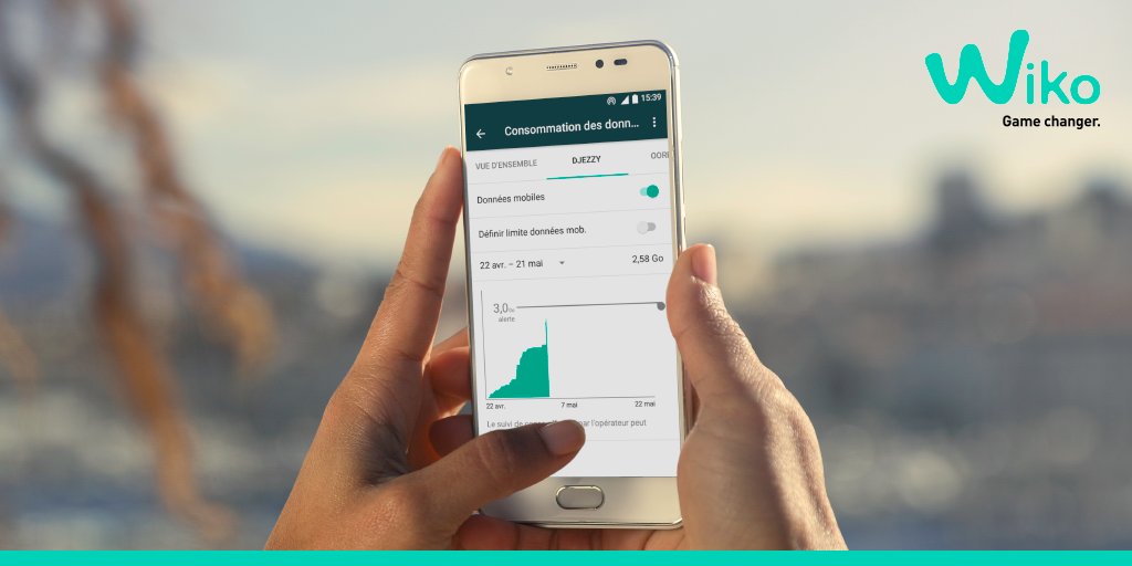 WikoAlgerie's tweet photo. ⚠️ Afin d’éviter l’épuisement prématuré de votre forfait data mensuel, vous pouvez programmer une alerte de consommation sur votre #smartphone Wiko. Suivez simplement les étapes proposées sur notre FAQ en mettre une en place :
➡️ https://t.co/qBCiWiZgT1
#WikoDz #WikoFAQ https://t.co/GLWcyADK3D
