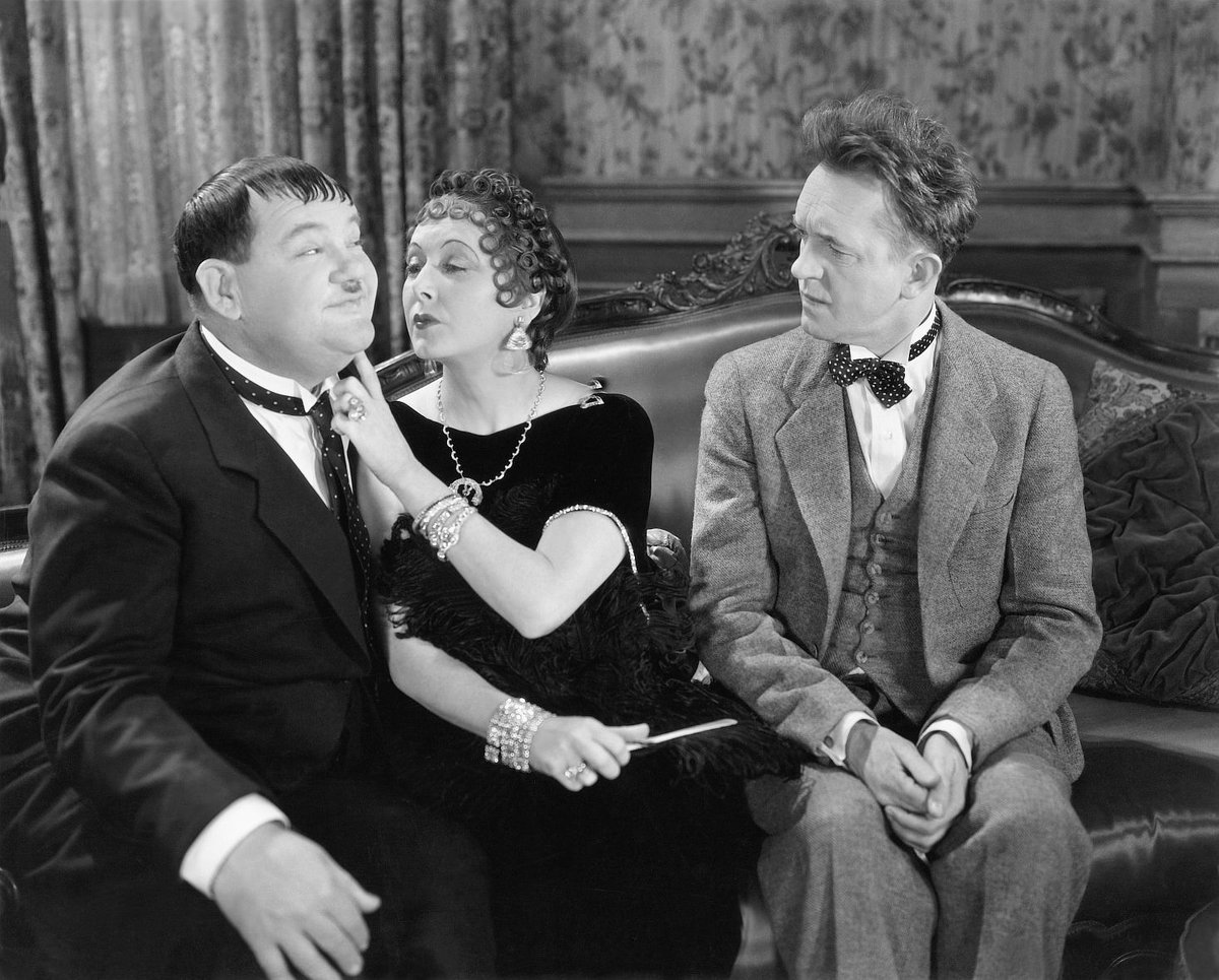 TalkingPicsTV's tweet photo. 17:30 THE PRIVATE LIFE OF OLIVER THE EIGHTH (1934) comedy short #StanLaurel #OliverHardy #JackBarty #MaeBusch A wealthy widow is searching for a new husband https://t.co/SiZCffzF68
