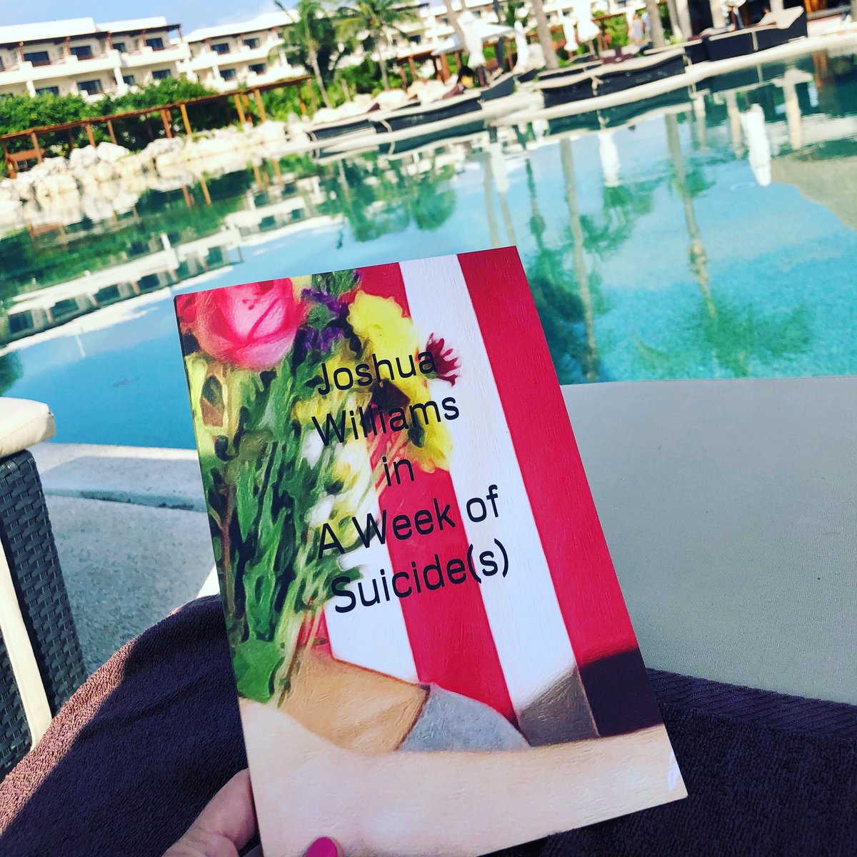Summer means diving into a great poolside read 🌞📚 thanks Nicki I hope you enjoy 💕✨✨ #amazonbooks #poetry #poolsidereads #author
