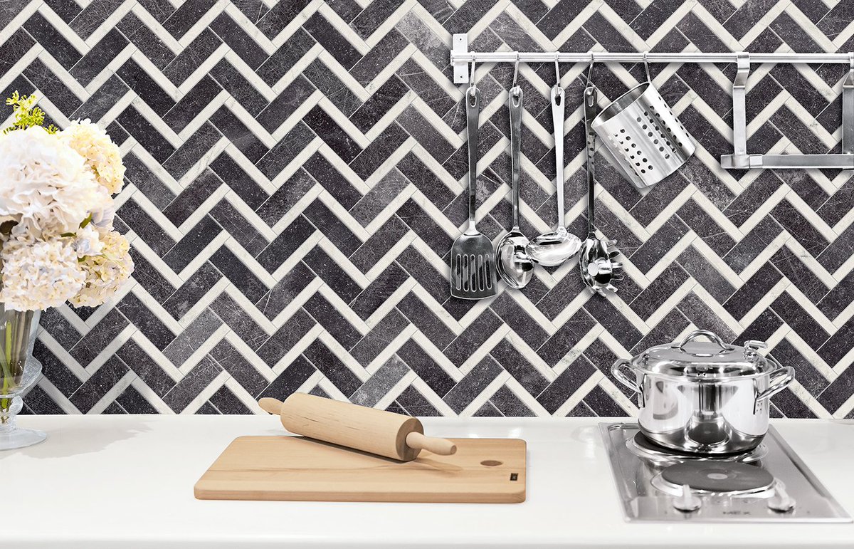 TerzettoStone's tweet photo. Our beautiful Amazonia Antiqued Freccia Mosaic adding style to this kitchen wall!
This range comes in a natural finish, with a choice of sizes including a large 1 metre by 1 metre tile.
#TerzettoStone #Porcelain #Amazoniacollection https://t.co/PLQOSbW0pN