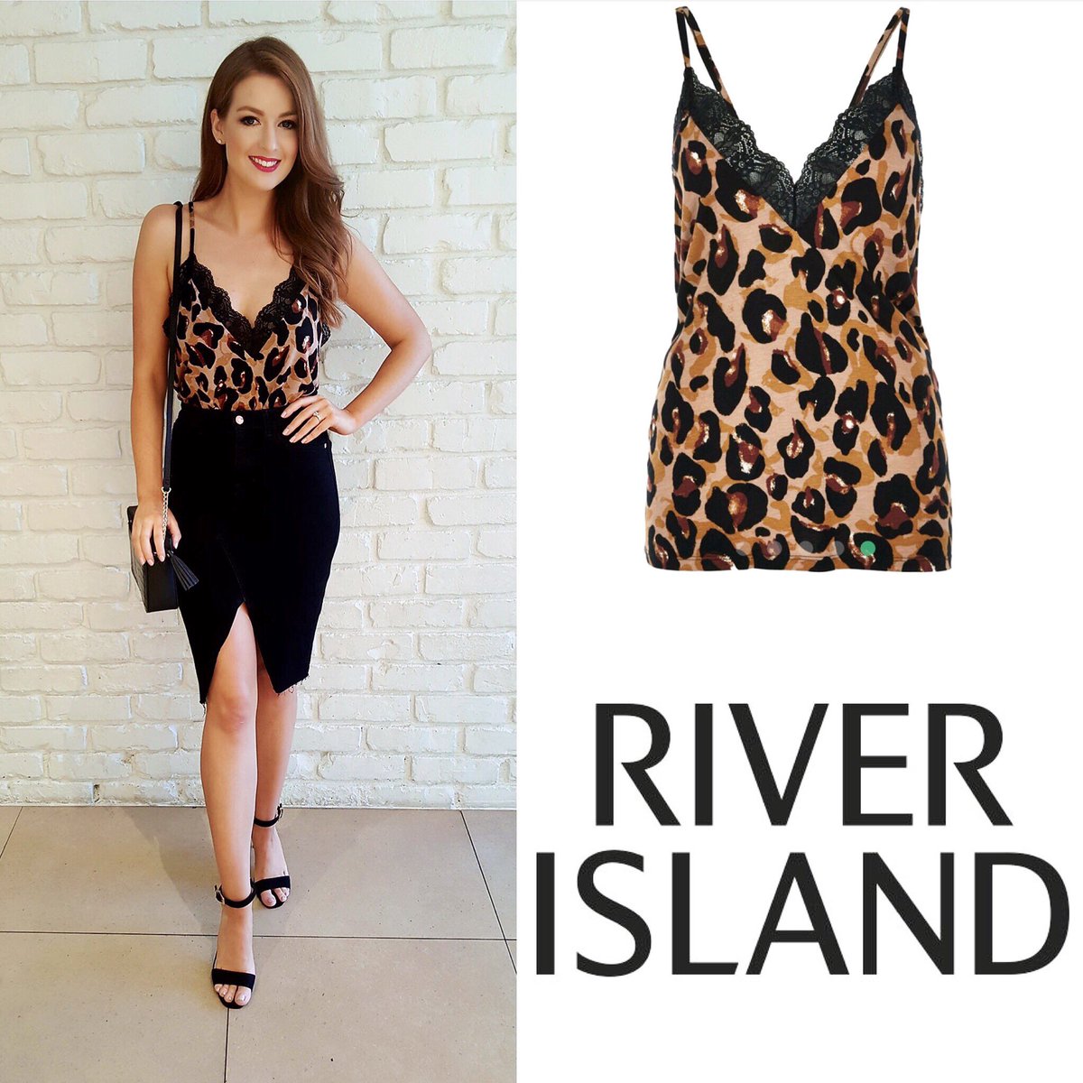 citysquaresc's tweet photo. @LisaKav_ looking fabulous is this super stylish outfit from @riverisland 🐆🔥 https://t.co/cnqOiTpn76