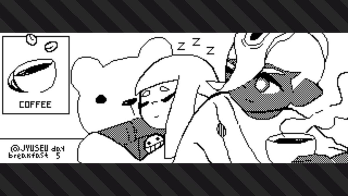 How do you like your coffee? 0;

 #Splatoon2 #NintendoSwitch 