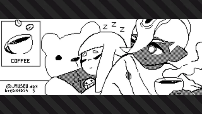 How do you like your coffee? 0;

 #Splatoon2 #NintendoSwitch 