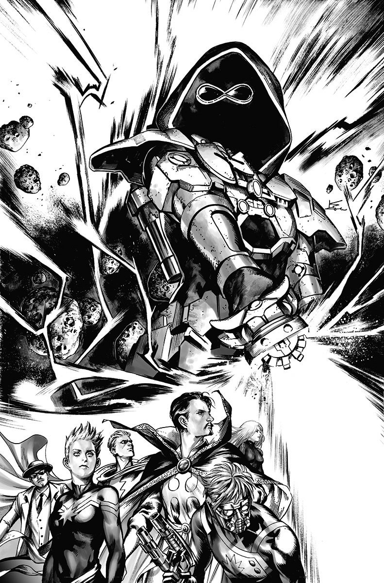 【お知らせ】8月1日に発売のインフィニティウォーズ#1のバリアントカバーを描きました。よろしくね!
My variant cover for Infinity Wars. #marvelcomics #Marvel #InfinityWars 