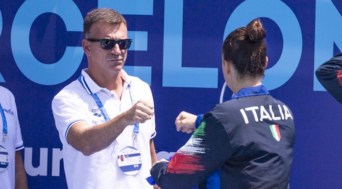 7rosaWP's tweet photo. #Italia-#Germania 17-2
#7rosa in finale per il 5ยบ posto
๐ฎ๐น: #Gorlero, #Tabani 2, #Garibotti 2, #Avegno, #Queirolo 2, #Aiello 2, #Picozzi 3, #Bianconi 1, #Emmolo 2, #Palmieri 2, #Gragnolati, #Dario 1, #Lavi. Ct #FabioConti.
#WP2018BCN https://t.co/SeIE45s3sM