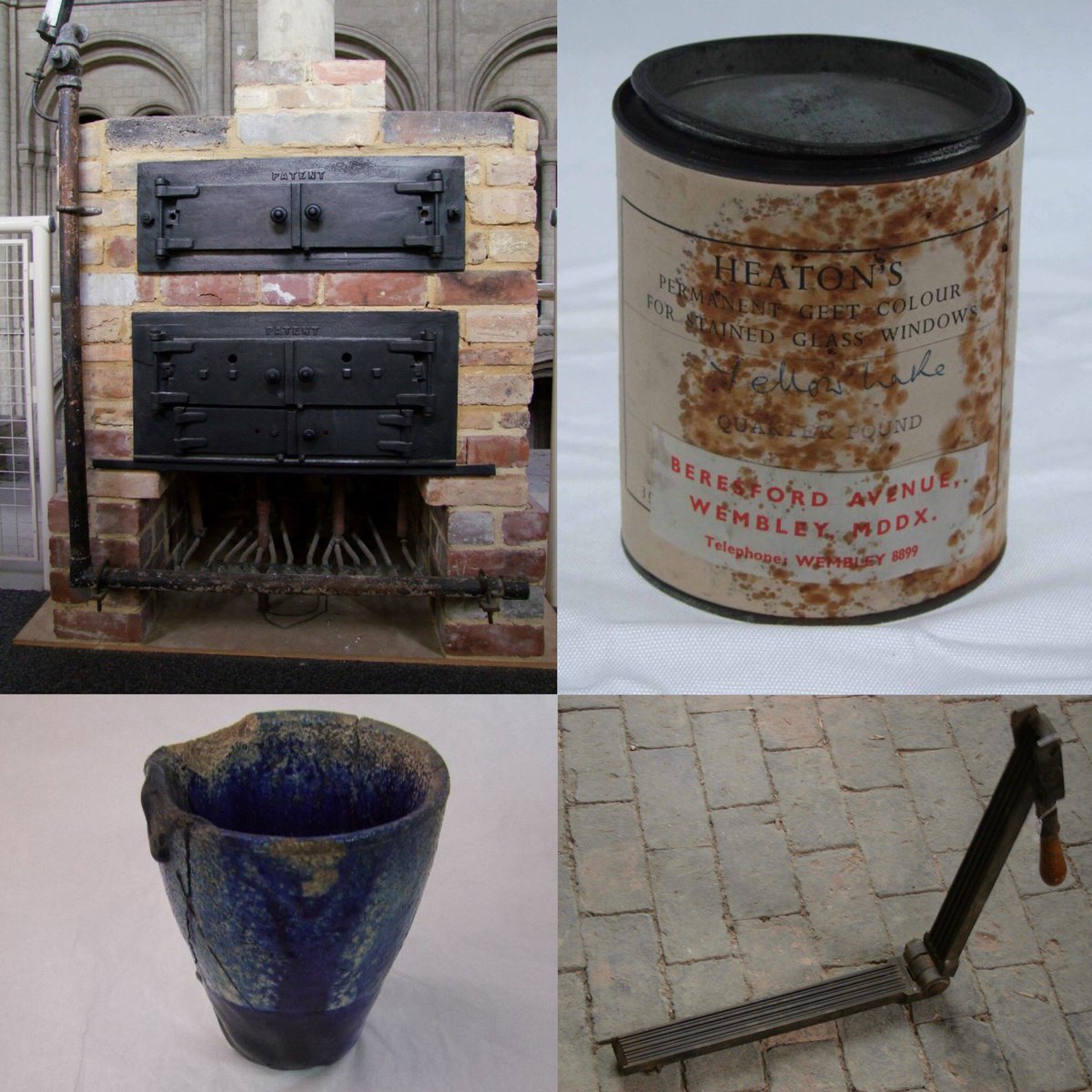 stainedglassmus's tweet image. From brushes to kilns, paints to palette knives, today is #MusTools day! Learn more about the essentials tools of the trade for #StainedGlass artists in our post here: goo.gl/pzghri!