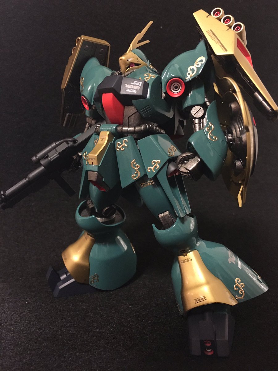 트위터의 たかむぅ りょぅ ガンプラ垢 님 1 144 Hguc ヤクト ドーガ ギュネイ ガス専用機 完成ー 初めて作ったけどこれ2桁かーと思うぐらい良い出来 やっぱり大型msは作りに余裕があって作りやすくなるなー 途中で エングレービングしたくなったのでネイルシール