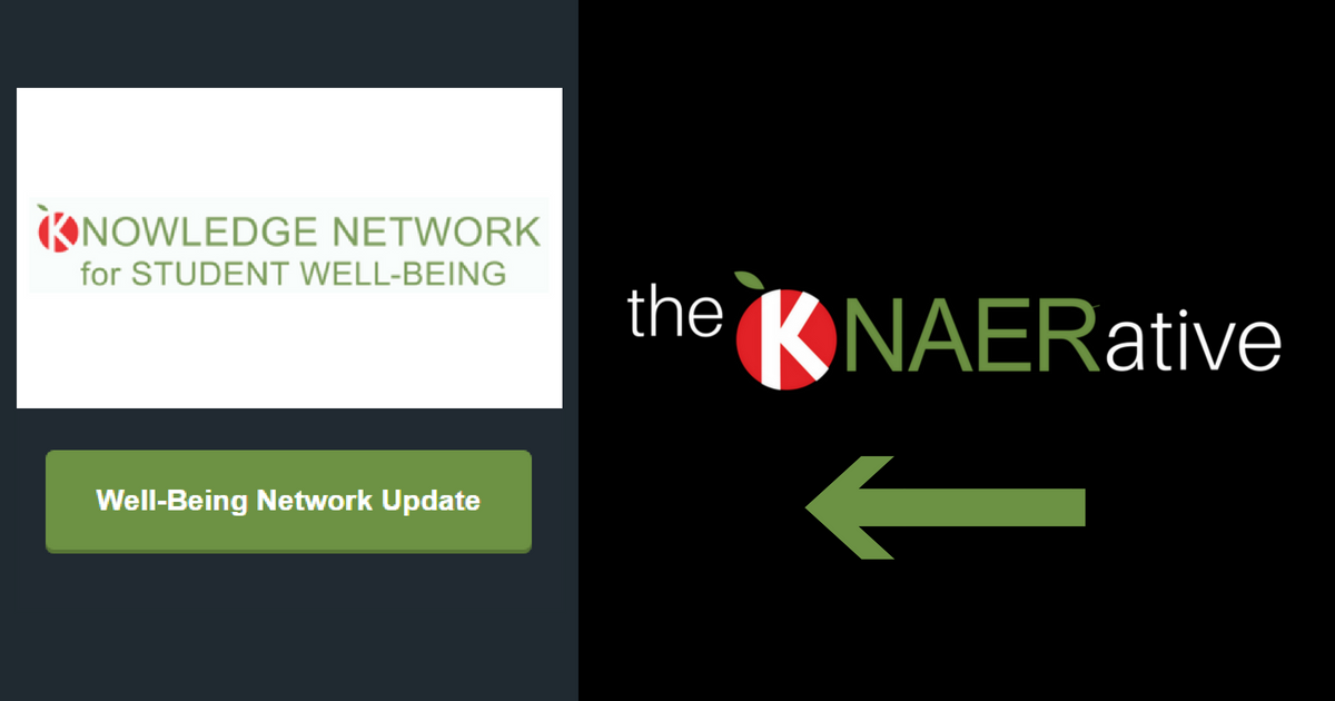 KNAER_RECRAE's tweet photo. Update from the #WellBeing Network! Check out the #KNAERative for #KNSWB news, achievements, &amp; recent resources! 📰 https://t.co/cpg9rF8yxc https://t.co/dUah2kttom