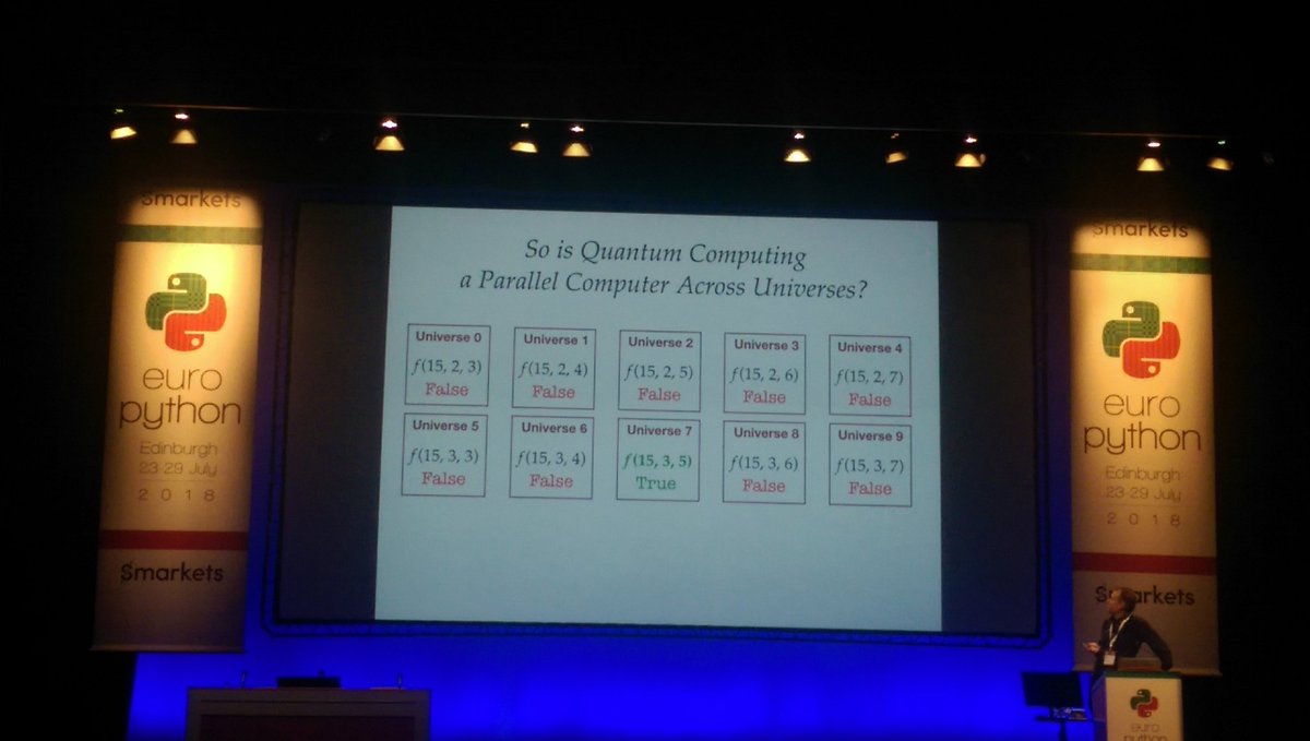 ahmad_alhour's tweet image. A gentle intro to Quantum Computing... Gentle enough to make your head hurts! #EuroPython #EuroPython2018