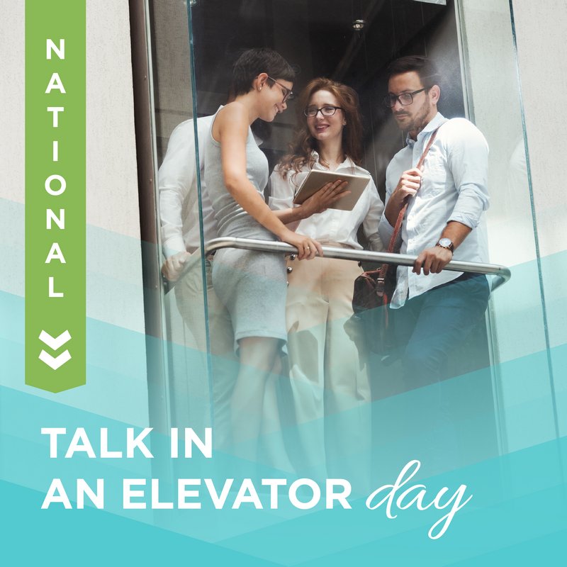 VickyWilsonGo's tweet image. Hmmmmm, elevators can be awkward places to chat....but try it today!!  Give someone a smile and say hello!!  :)
Do you talk to people in elevators?
A. YES
B. NO
