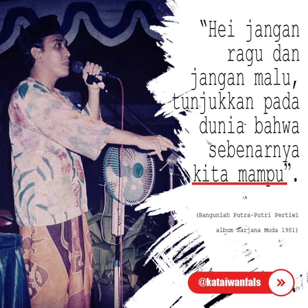 +30 Kata Bijak Iwan Fals Cinta | Katacint4