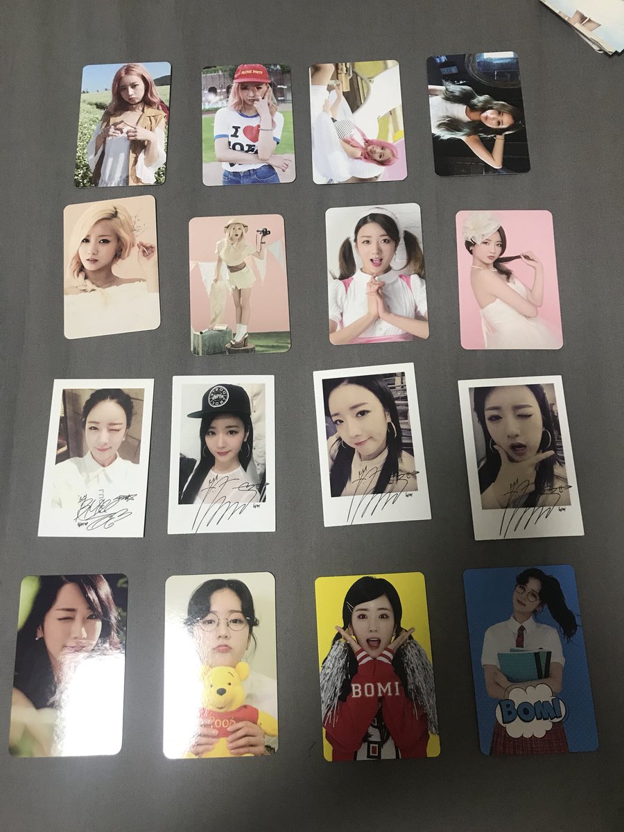 APINKFIED's tweet photo. I’m selling my all photocards ㅠㅠ Please DM me if keen! #에이핑크 #보미 #Apink #Bomi https://t.co/hkNdXFH8Vl