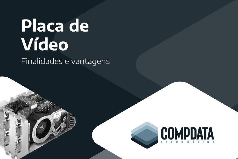 compdatainfo's tweet image. Muito utilizada para performances de alto desempenho gráfico, a placa de vídeo é responsável pela frequência de processamento de informações da sua tela. Podendo ser dedicada (offboard) ou integrada (onboard), a placa gráfica é muito importante para atividades como jogos.