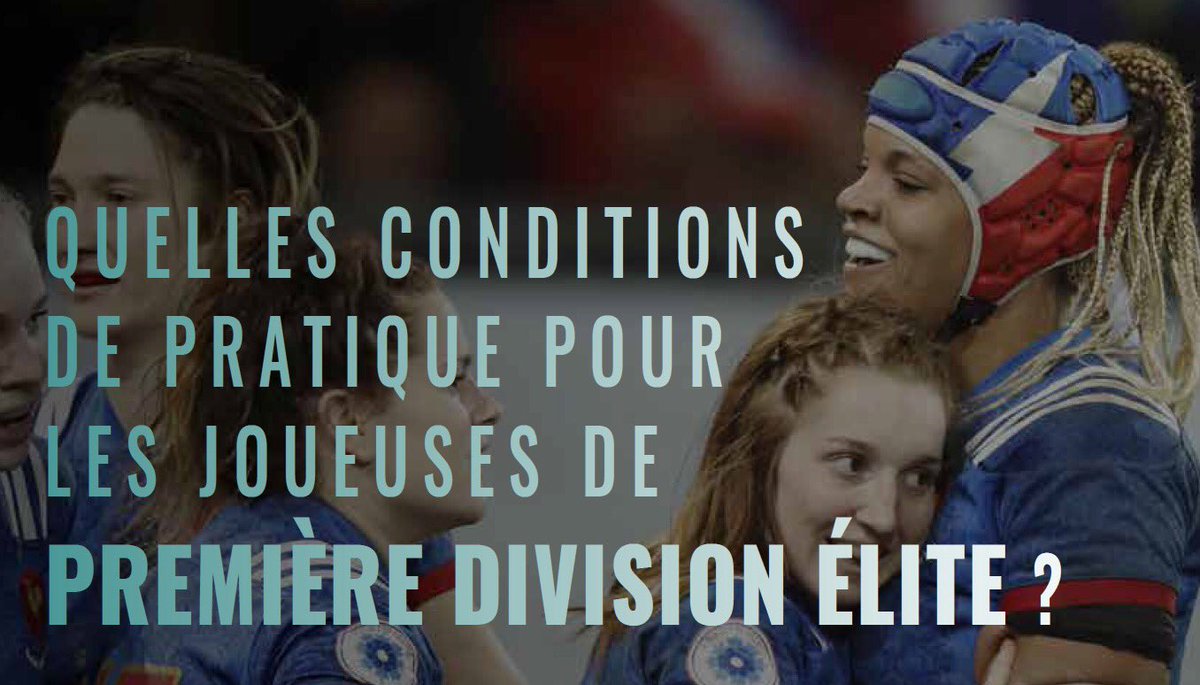 ProvaleRugby's tweet photo. [#ProvaleEnquête]
[#SportFeminin]

Qui connaît vraiment les conditions de pratique des joueuses du championnat élite ? 

Pendant 4 mois nous avons mené l’enquête et les résultats sont disponibles ici ➡️ https://t.co/JUdpLcmWGo https://t.co/9jrkqZNmv6