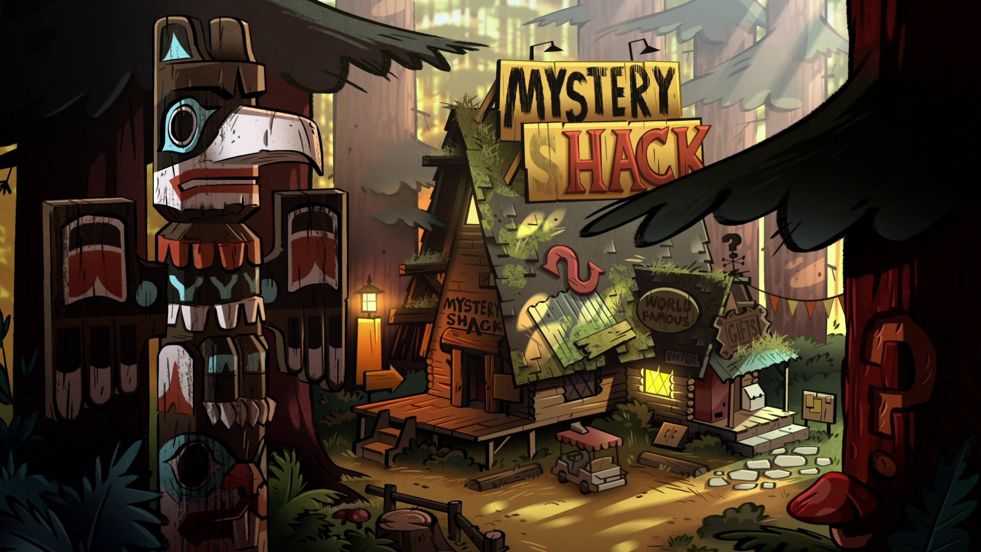 The Disney Dandy Podcast Gravity Falls Mystery Shack Would Be Such An Incredible Addition To Frontier Land No Ride Needed Just A Walk Through Attraction And Gift Shop Anyone With