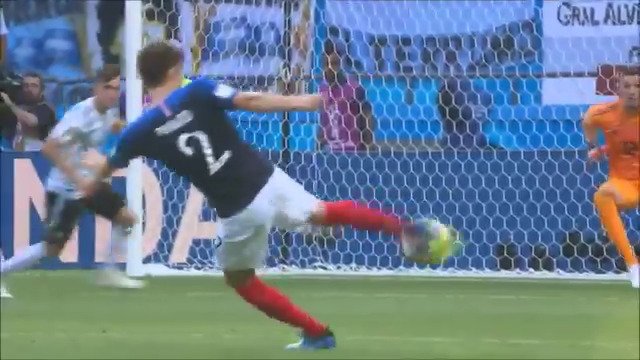 Copa do Mundo 2018: Gol do francês Pavard contra Argentina é