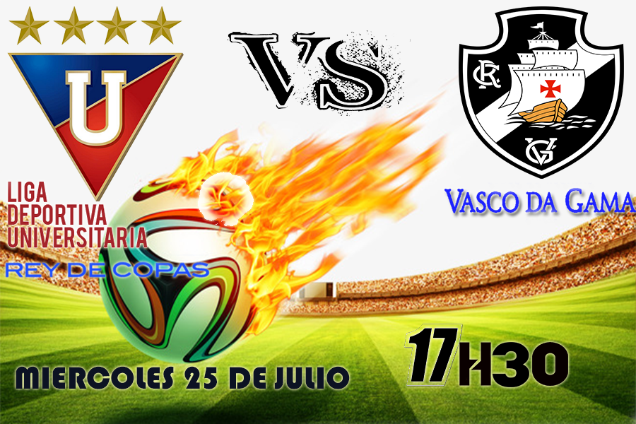 ecosdecayambe's tweet photo. hoy entre @LDU_Oficial vs. @VascodaGama.  en #CopaSudamericana? https://t.co/8DkuFkk2rd