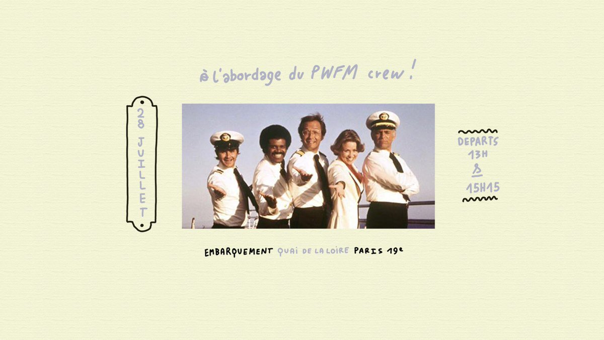 Tourisme93's tweet photo. Embarquez pour une croisière en musique avec @pwformusic. Au choix : Housy Groovy ou Techno Boum ! Déguisement fortement recommandé. Inscription sur https://t.co/QsV5jdXSEE https://t.co/DNlus56HIp