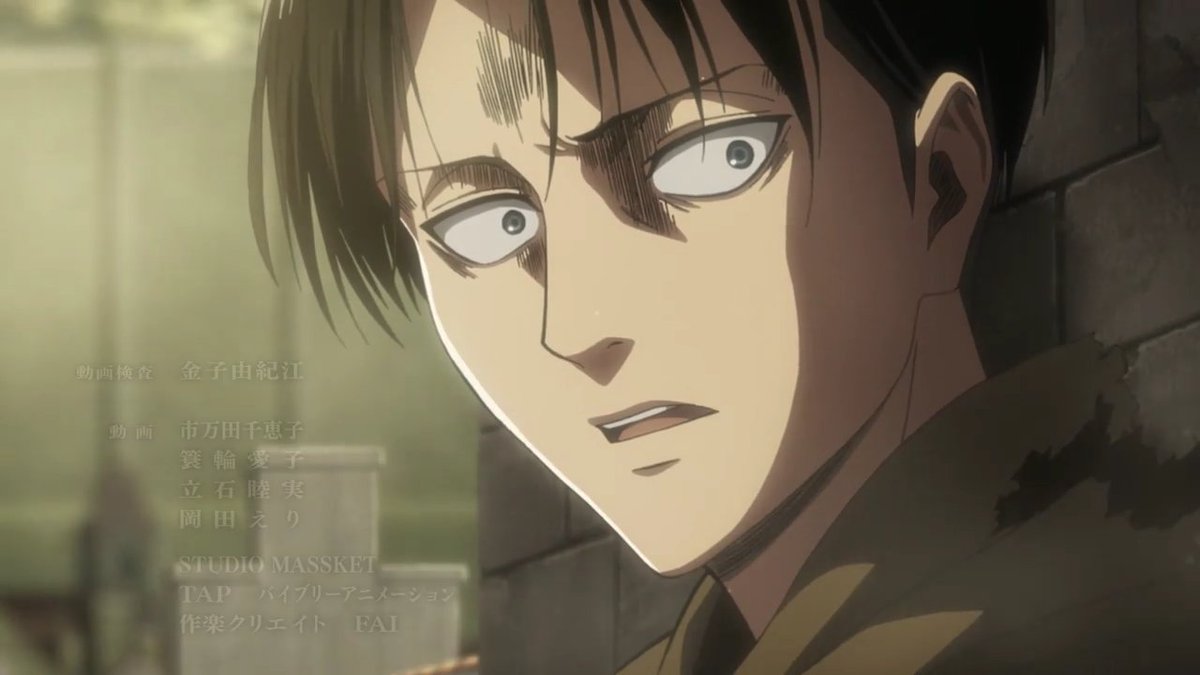Iconic Anime On Twitter Levi Ackerman Side View