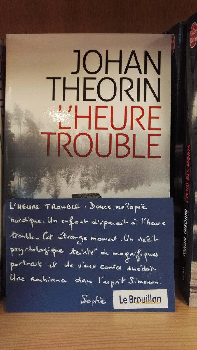 Envie d'un rafraichissement nordique ?
<a href="/livredepoche/">Livre de Poche</a> @swedense #Brouilloncoupsdecoeur #canicule #polar #lecturesdété