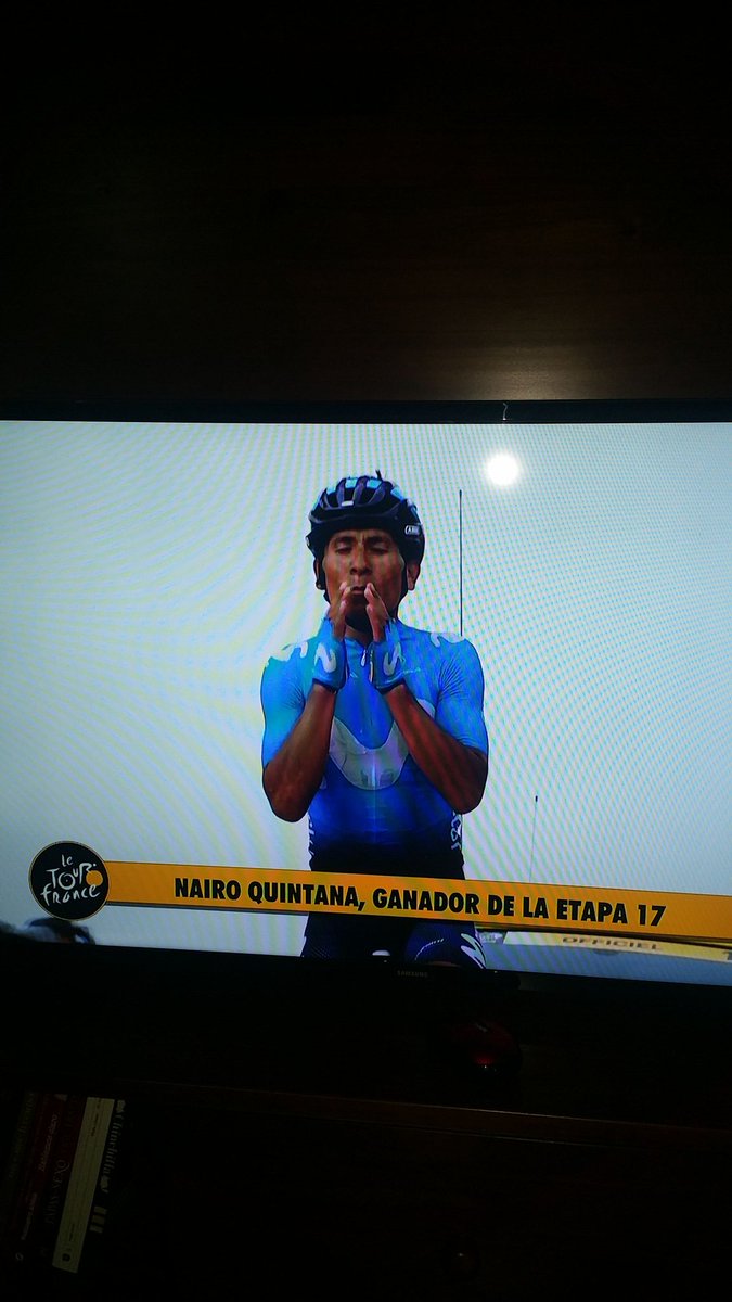 Un homenaje desde Uruguay #NairoQuintana . <a href="/BiciGoga/">Goga Ruiz-Sandoval</a>