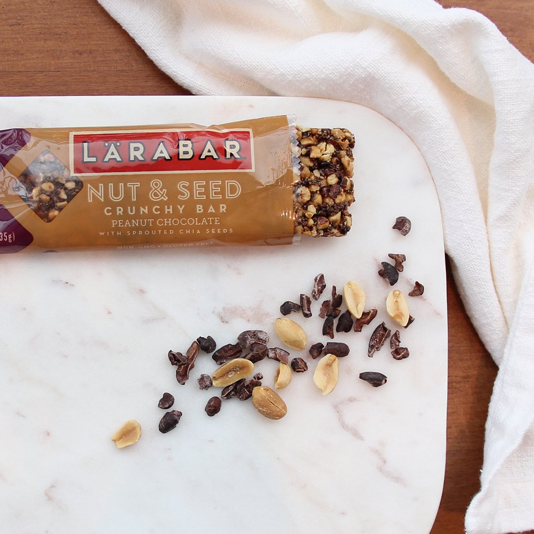 Fuel your day with crunchy, gluten-free LÄRABAR Nut &amp; Seed bars. larabar.com
