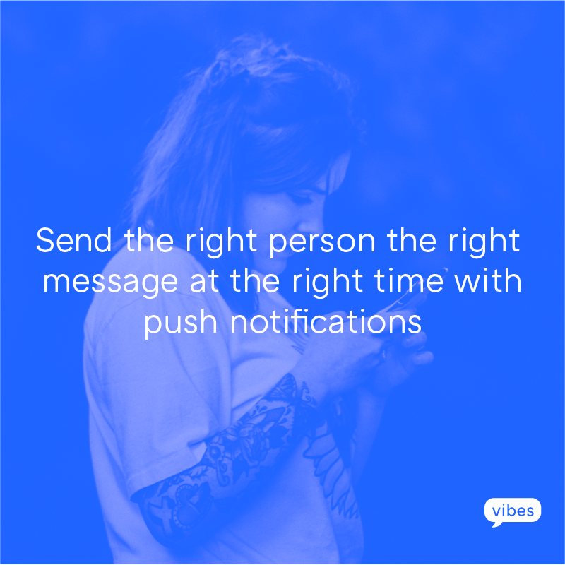 Vibes's tweet photo. Using triggers, such as location, purchase intent, or time, push notifications can maximize engagement and drive app opens. Our latest blog piece shares best practices in driving engagement with your #PushNotifcation strategy. https://t.co/5pt9zj52sa https://t.co/q4FAcklKsP