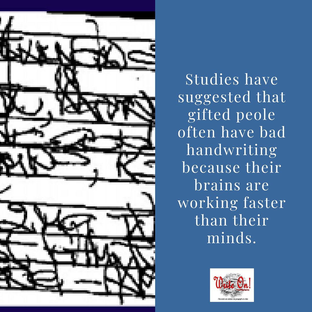 A_HarrisMethod's tweet image. Maybe your are a genius and didn't know it. Tag a pic of your handwriting if this is you. #writeongenius #writeonright