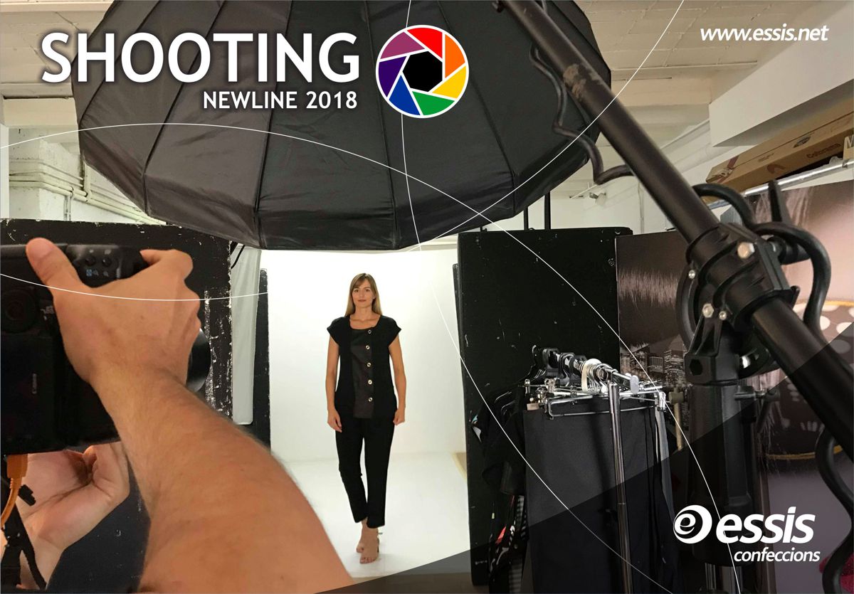 essiscon's tweet photo. Shooting NewLine 2018! Preparando catálogo y fotos de nuevos modelos y novedades marca ESSIS. #NewLine2018 #Essis #Confeccion #Uniformes #Profesionales https://t.co/IeSrsk7LZv
