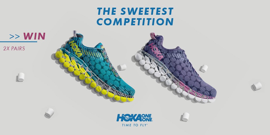 sportsshoes_com's tweet photo. You &amp; a friend could run on Hoka’s sweetest cushion – All you need to do to bag 2 pairs of the new #Clifton5 is FOLLOW @sportsshoes_com, RETWEET &amp; TAG A FRIEND in the comments to enter this #competition. Ends 6th August. T&amp;Cs apply. Good Luck! 🍀 https://t.co/sm7Sj7ifoW