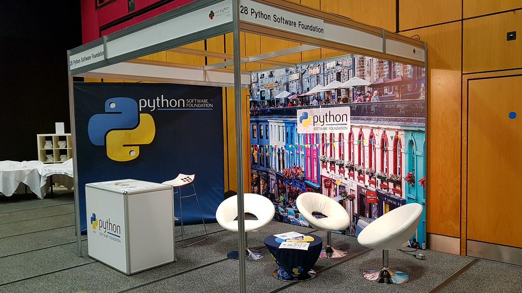 noahcse's tweet image. PSF booth at EuroPython,
#EuroPython , #EuroPython2018