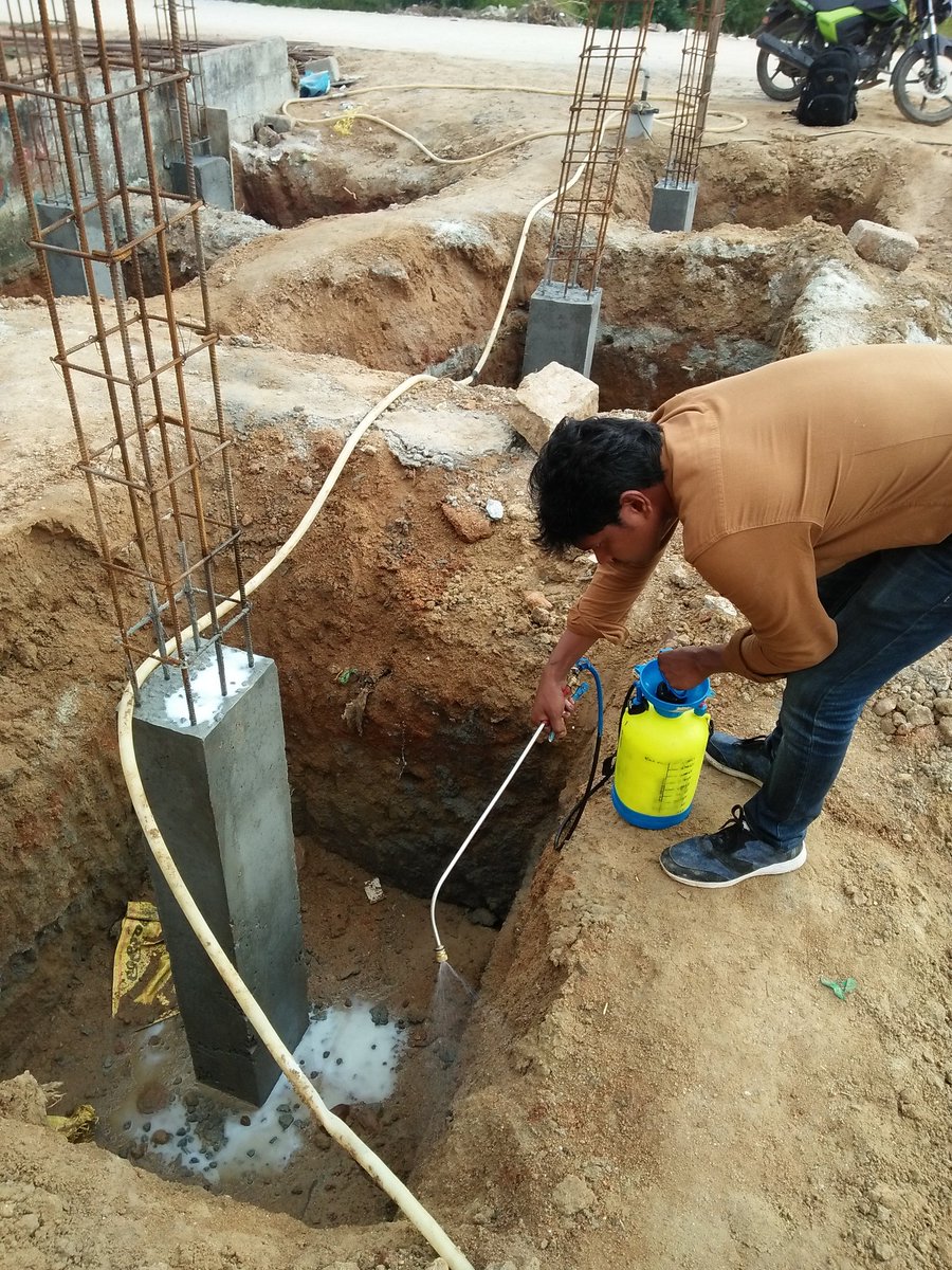 Pest control.     
    treatment 
Pre cuntruction 
Don't naglate your house 🏡