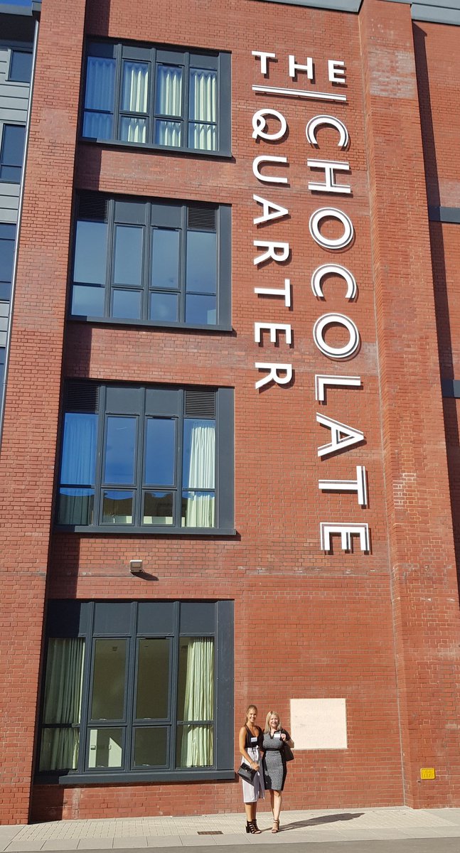 Jesstrought's tweet photo. We've very much enjoyed our site tour around the impressive Somerdale Development, the former chocolate factory in Keynsham. Thank you @bartonwillmore for hosting! @Lovell_UK @GemmaKDavies https://t.co/NAgBQgNsO0