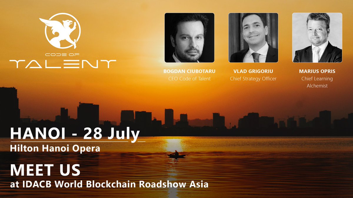 CodeOfTalent's tweet image. We're coming to Hanoi. Meet the Code of Talent team on 28th of July, Hilton Hanoi Opera
medium.com/@codeoftalent_…
