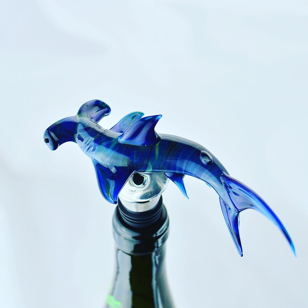 trose_glass_stu's tweet image. Excited to share the latest addition to my #etsy shop: Hammerhead Wine Stopper#troseglassstudio #boroglass #originalworksofart #oceanlife #sealife #sharklife #lampwork
#sharkweek #hammerhead #sharkwinestopper