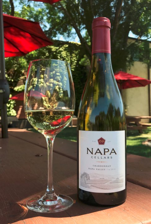 Our tasting room is the perfect place to celebrate #WineWednesday. Come enjoy a refreshing glass of Chardonnay on our patio.