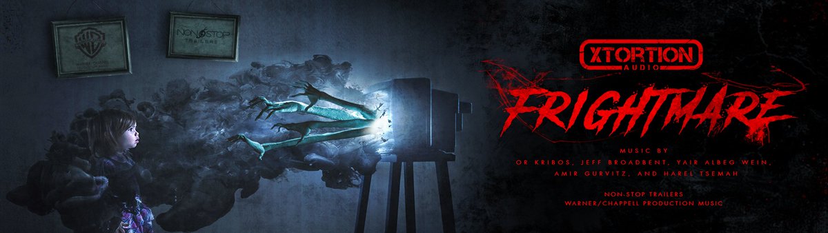 It's very fitting that #XtortionAudio's 13th trailer release be an album of absolutely terrifying music! We're talking creepy kid lullabies, sinister percussion and deep brasslike blasts that sound like you're entering the gates of hell. Listen here: bit.ly/2A5KLkg