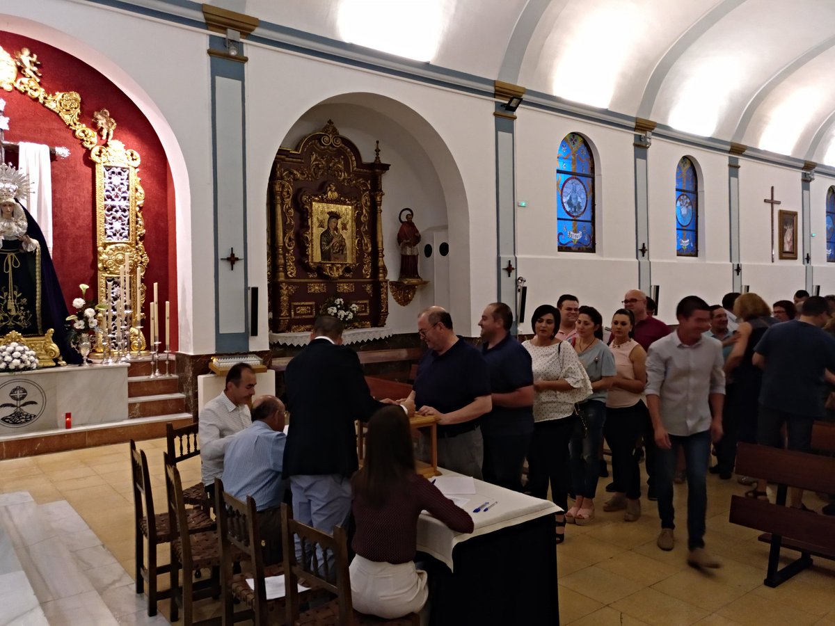 La Asamblea General de Elecciones decide que Patricio Rodríguez continúe, otros cuatro años, como Hermano Mayor de nuestra Hermandad. Enhorabuena y que nuestra Madre le ayude y guíe en esta nueva etapa al frente de la Hermandad.