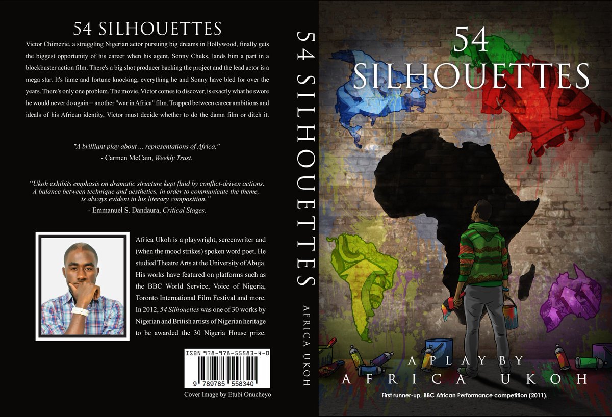 Pensage's tweet image. So here goes: A Brief History of #54Silhouettes, a stage play by Africa Ukoh. *lights cigarette pipe*